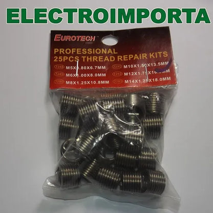 Insertos De Rosca M12x1,75x16,3mm 25pcs