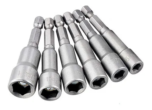 Puntas Atornillador Hexag 8 Mm X 65 Mm 5pcs