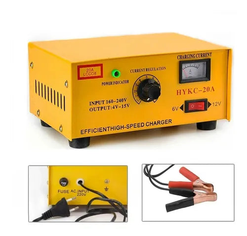 Cargador De Batería Auto 20 Amp