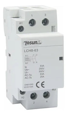 Contactor Relay Modular 63a 2p Din 220v Din -