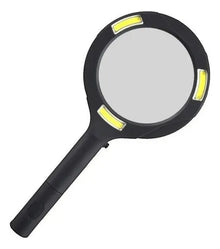 Lupa De Mano Led 3x Power 3w Magnifier Aumento 2pilas Aa
