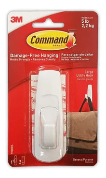 Percha Adhesiva 3m Baño Hogar Grande 2.2kg