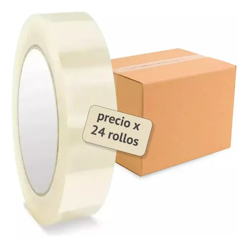Cinta Adhesiva 24x45 Mts Transparente X24