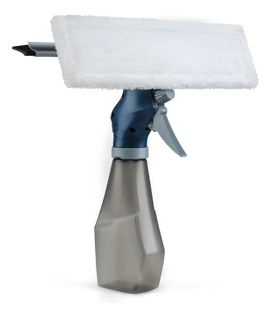 Limpiavidrios Con Spray Y Paño De Microfibra 26 Cm Nobre