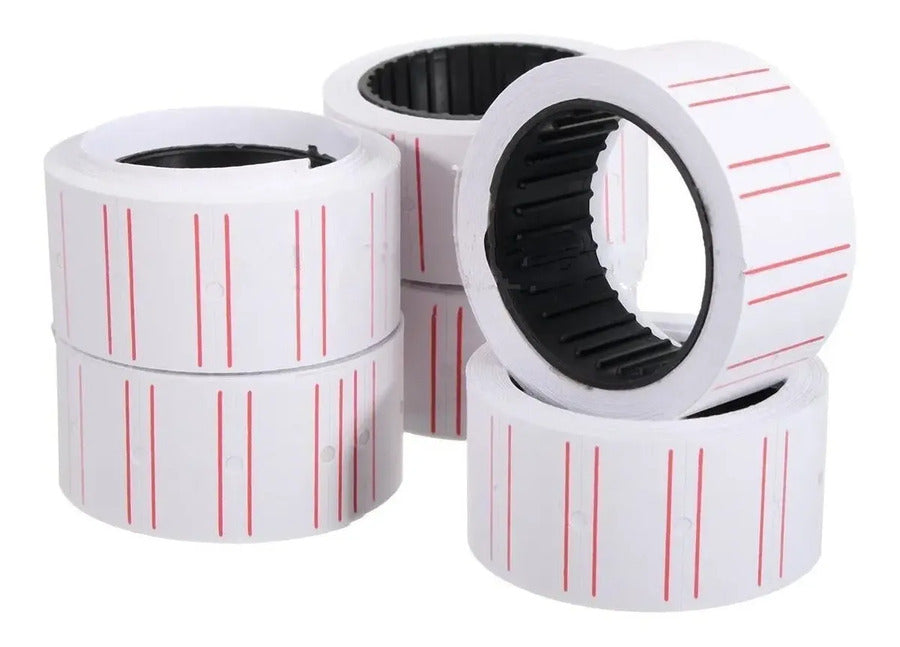 Rollos Etiquetadora Manual X 10 -