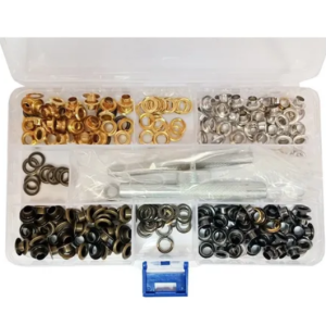Ojalillos Y Sacabocados Color Set 300 Pcs