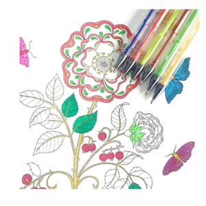 Set 100 Lapiceras Gel Colores Surtidos Estuche
