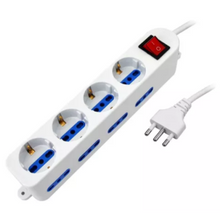 Alargue - Zapatilla 8 Toma Modulares + 4 Schuko - Cable 3m
