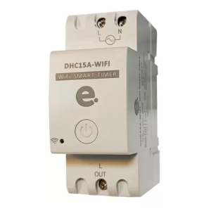 Medidor Wifi Consumo Eléctrico Timer Riel Din