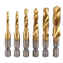Set Mechas Machos Métricos Combinado Taladro