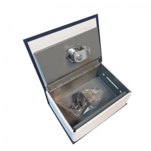Caja Fuerte Tipo Libro Con Llave Y Tranca