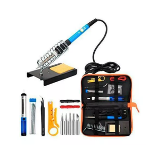 Kit Soldadura Soldar Estaño Soldador 60w Temp. Ajustable