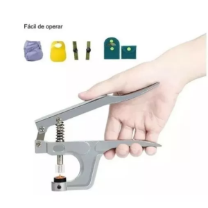 Kit Broches Plásticos Ropa 360 Pcs 12mm + Pinza