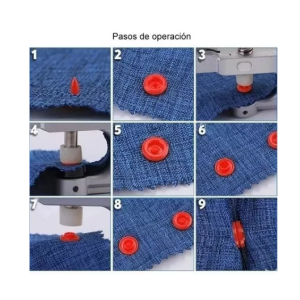 Kit Broches Plásticos Ropa 360 Pcs 12mm + Pinza