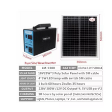 Kit Solar Fotovoltaico Completo Salida 220v