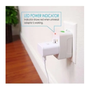 Adaptador Universal Enchufe Toma Corriente