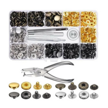 Broches A Presión Set 120 Pcs Completo