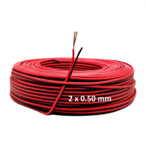 Rollo Cable Gemelo Parlante Bicolor 0.5 Mm 100 mts