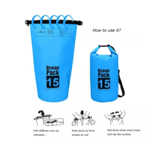 Bolso Estanco Náutico 15 Lts. A Prueba De Agua / Impermeable