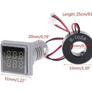 Voltimetro Amperimetro Ac 0-100a Max 300v