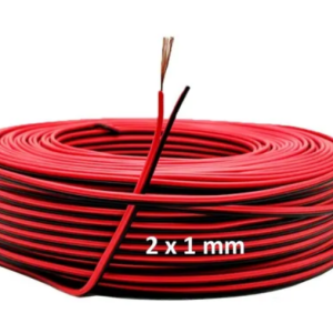 Rollo Cable Gemelo Parlante Bicolor 1 Mm 100 mts