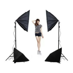 Softbox Luz Continua Fotografía Video Con Atril