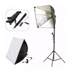 Softbox Luz Continua Fotografía Video Con Atril