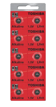 Pilas Lr41 Ag3 1,5v Toshiba X10 Unidades
