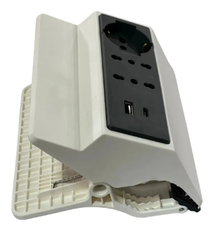 Alargue Tipo Pinza Mesa Escritorio Shucko Usb 3l Conatel Bla