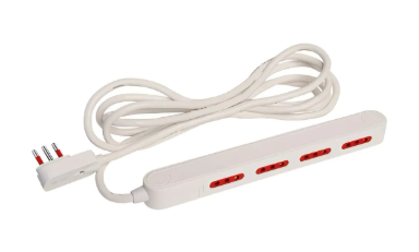 Alargue Conatel Contactum 3mts 4 Tomas Blanco