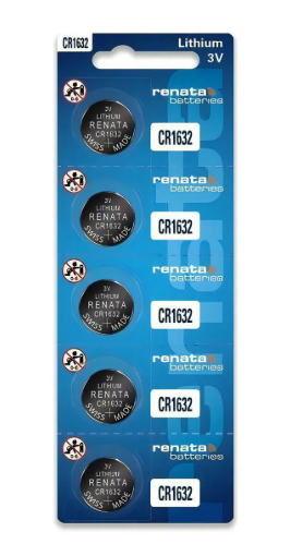 Pila Cr1632 Renata Botón - 1 Unidad 3v Cr 1632 x 5