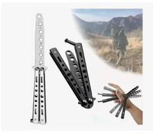 A&j Comercializadora Entrenamiento Cuchillo Navaja Color Cromo
