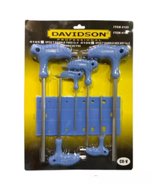 Juego Llaves Allen T Exagonales 6 Pcs
