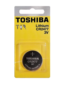 Pila Batería Cr2477 Litio 3v Toshiba