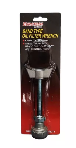 Llave Sacafiltro Fleje Aceite Chica Eurotech