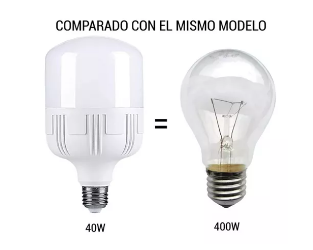 Lampara Led Galponera Industrial 40w E27