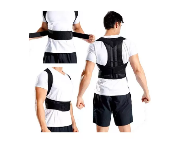 Corrector Postura Faja Lumbar Ortopédica Trabajo Espalda