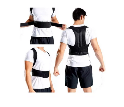 Corrector Postura Faja Lumbar Ortopédica Trabajo Espalda