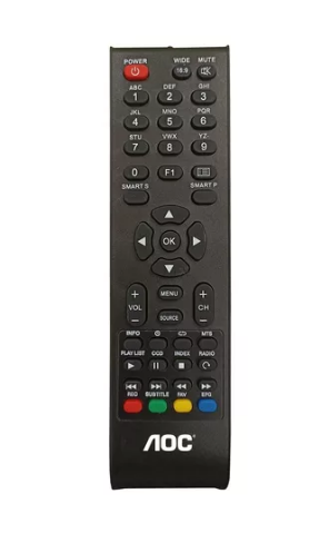 Control Remoto Para Led Aoc Smart