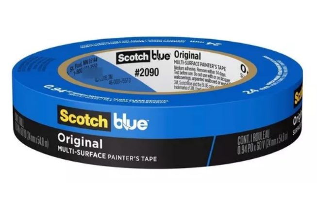 Cinta Enmascarar Azul Pintor 3m 24mm X 55mts
