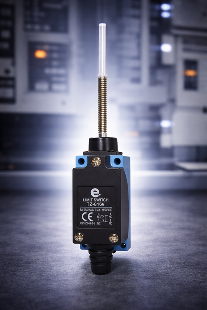 Microswitch Final De Carrera Tz 8166 Electroimporta Azul