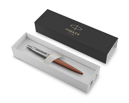 Lapicera Parker Jotter Metal Orange