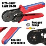 Pinza Para Terminales Electricos 0.25mm A 6mm