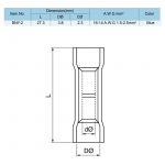 Terminales Conectores Tipo Union 100 Pcs